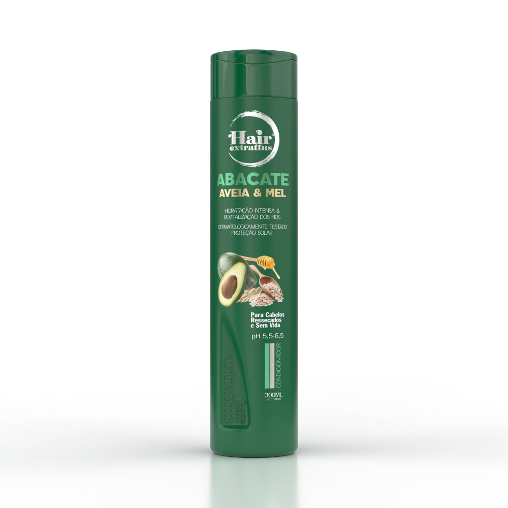 Condicionador Abacate, Aveia e Mel 300ml | Hair Extrattus