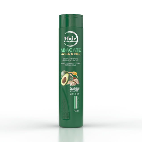 Condicionador Abacate, Aveia e Mel 300ml | Hair Extrattus