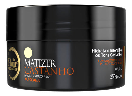 Máscara Matizer Castanho 250g | Hair Extrattus