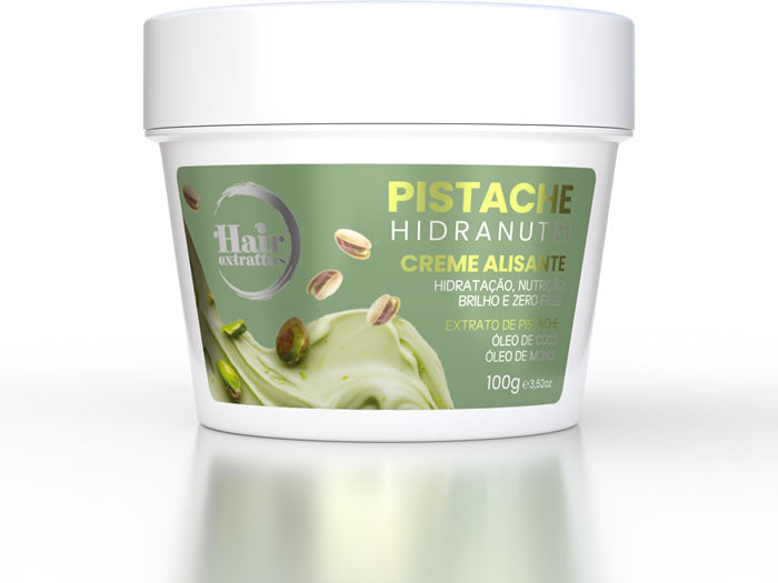 Hidranutri Pistache Creme Alisante 100g | Hair Extrattus