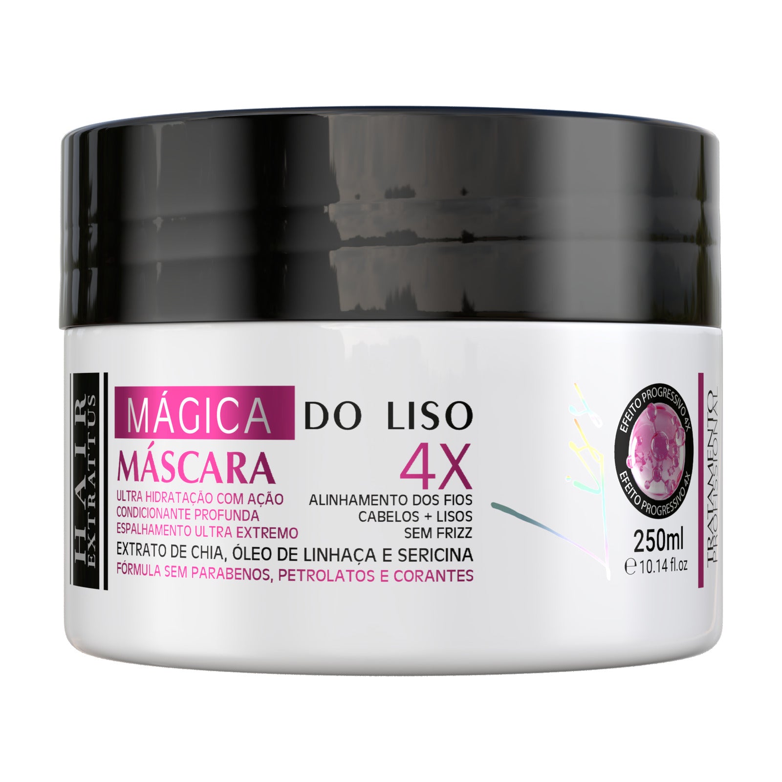 Máscara Mágica do Liso 4X Hair Extrattus 250ml