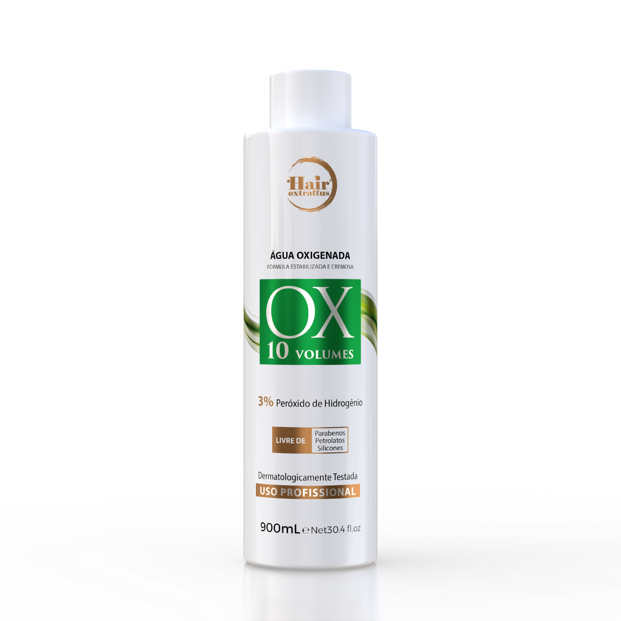 Água Oxigenada Hair Extrattus 10 Volumes 900ml
