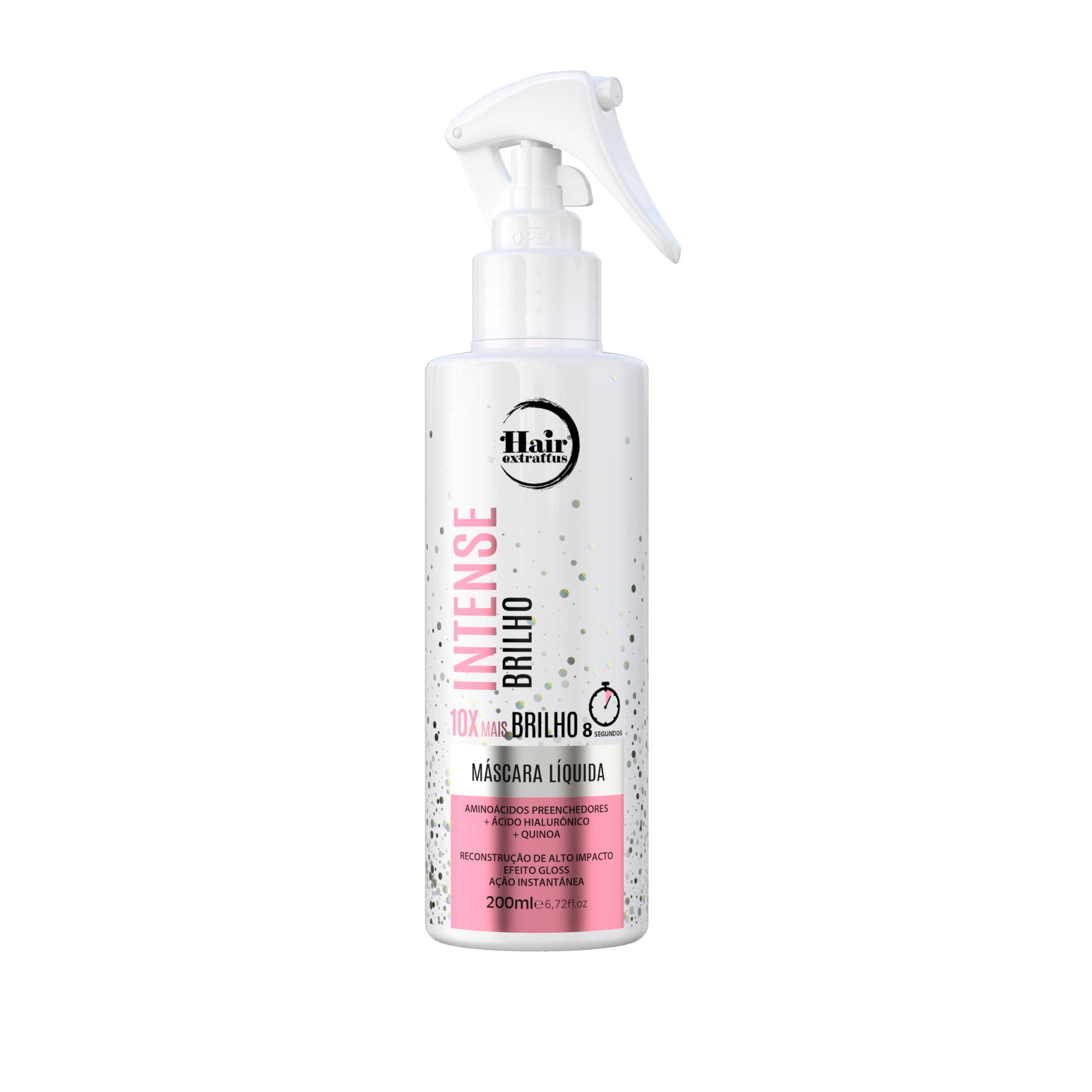 Kit Shampoo + Máscara Líquida Intense Brilho 200ml | Hair Extrattus