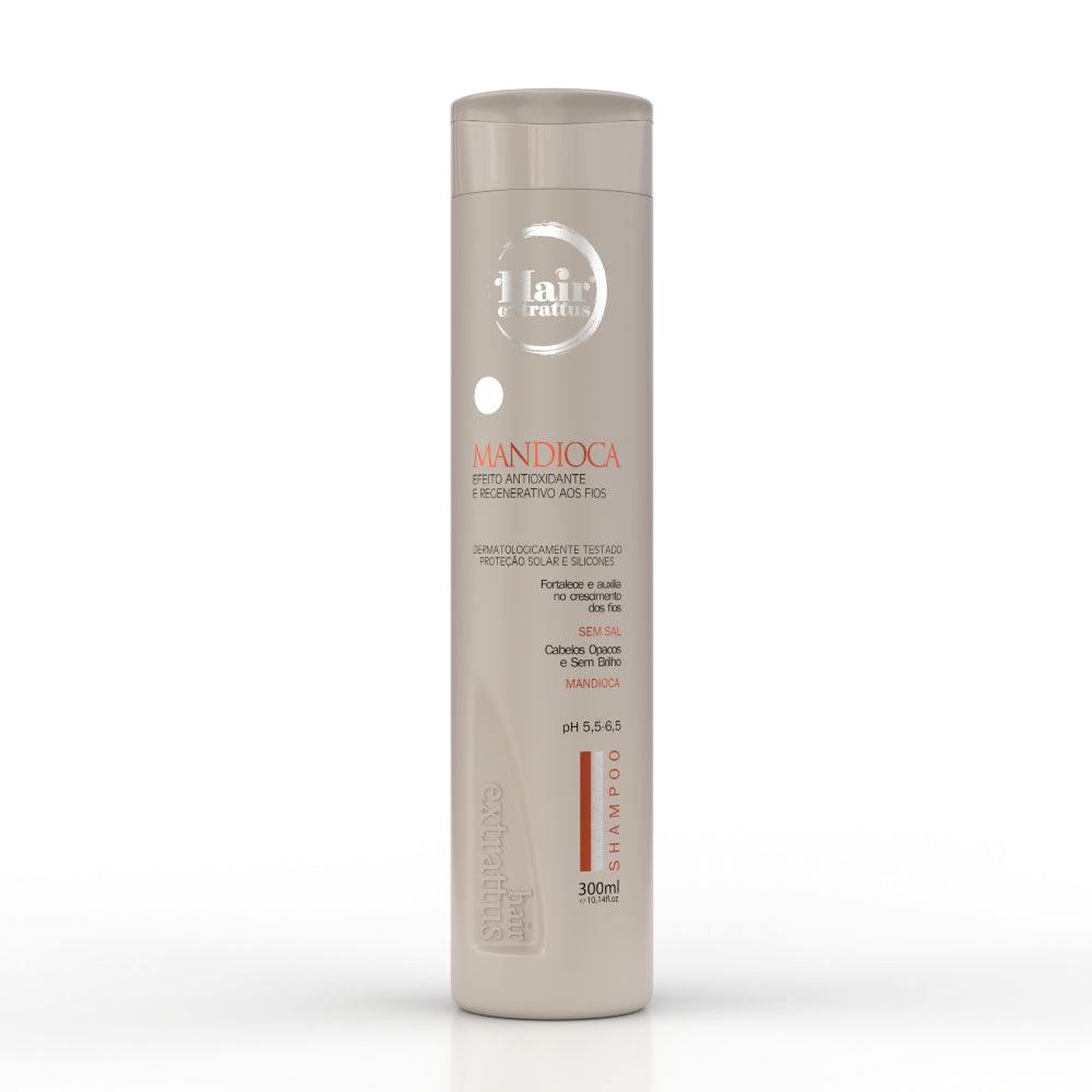Shampoo Mandioca 300ml  | Hair Extrattus