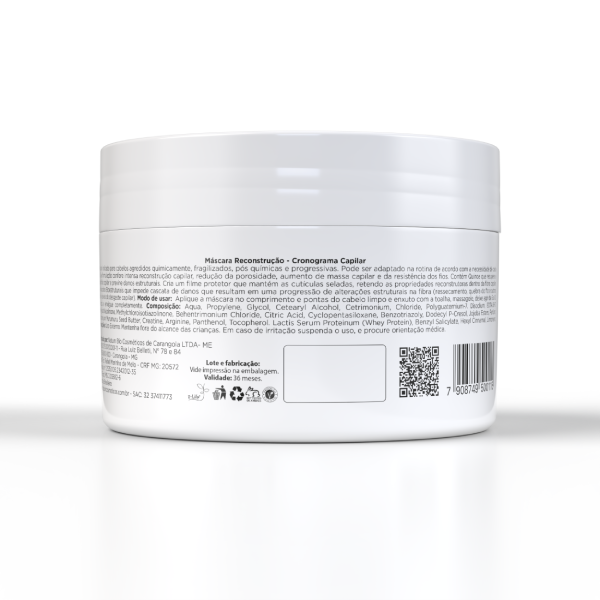 Kit Mascara Cronograma Capilar 250ml  | Hair Extrattus