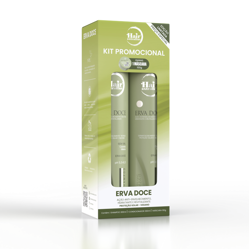 Kit Erva Doce Promocional  | Hair Extrattus