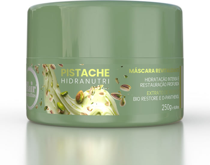 MÁSCARA PISTACHE HIDRANUTRI 250G | Hair Extrattus