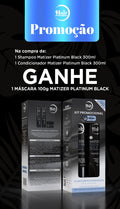 Kit Matizer Platinum Black promocional | Hair Extrattus
