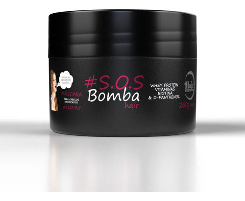 Máscara  S. O. S. Bomba Hair 250g | Hair Extrattus