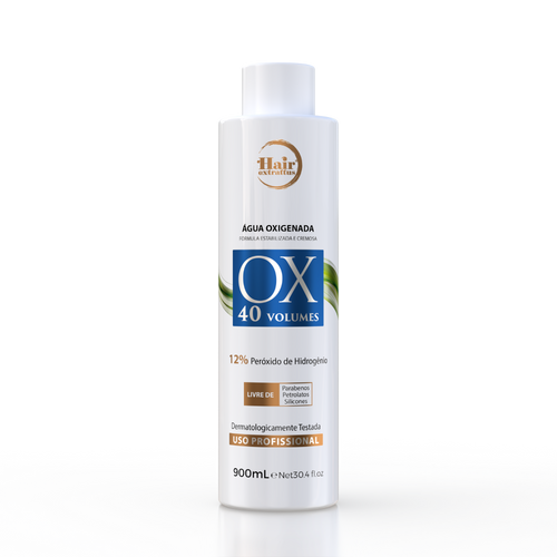 Água Oxigenada Hair Extrattus 40 Volumes 900ml