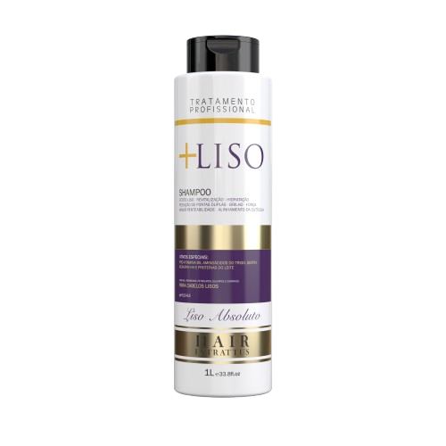 +Mais Liso - Shampoo Mais liso 1L | Hair Extrattus