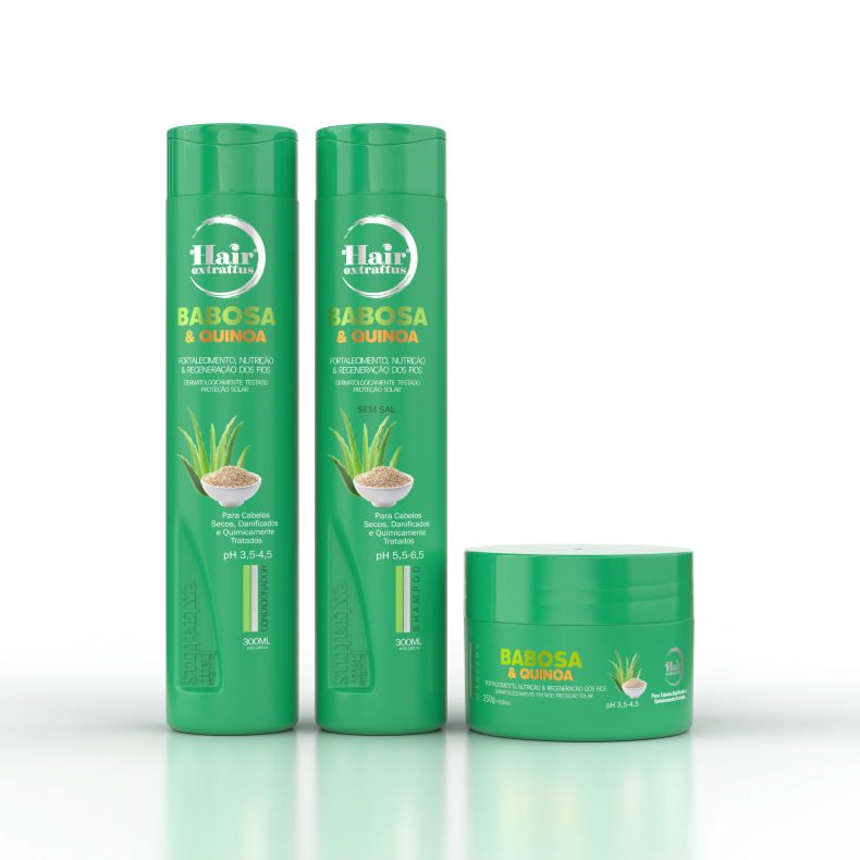 Kit Babosa e Quinoa | Hair Extrattus