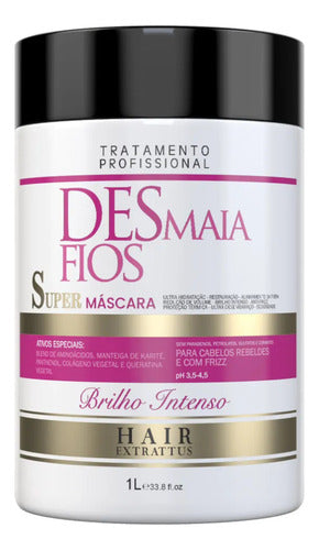 Máscara Desmaia Fios 1kg | Hair Extrattus