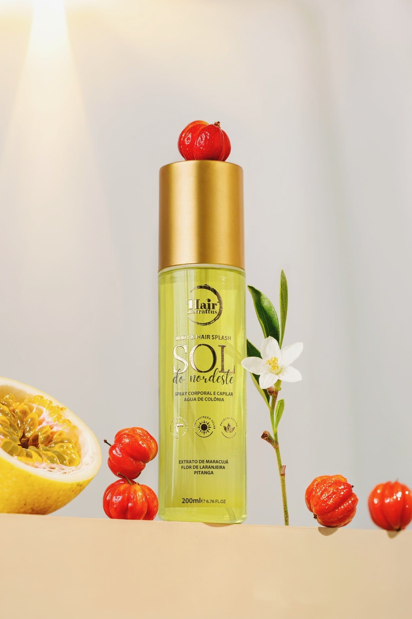 Body & Hair Splash - Sol do Nordeste 200ml | Hair Extrattus