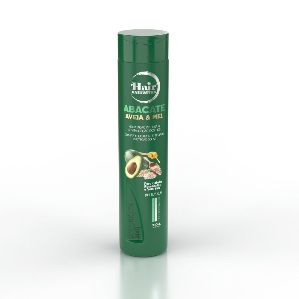 Condicionador Abacate, Aveia e Mel 300ml | Hair Extrattus