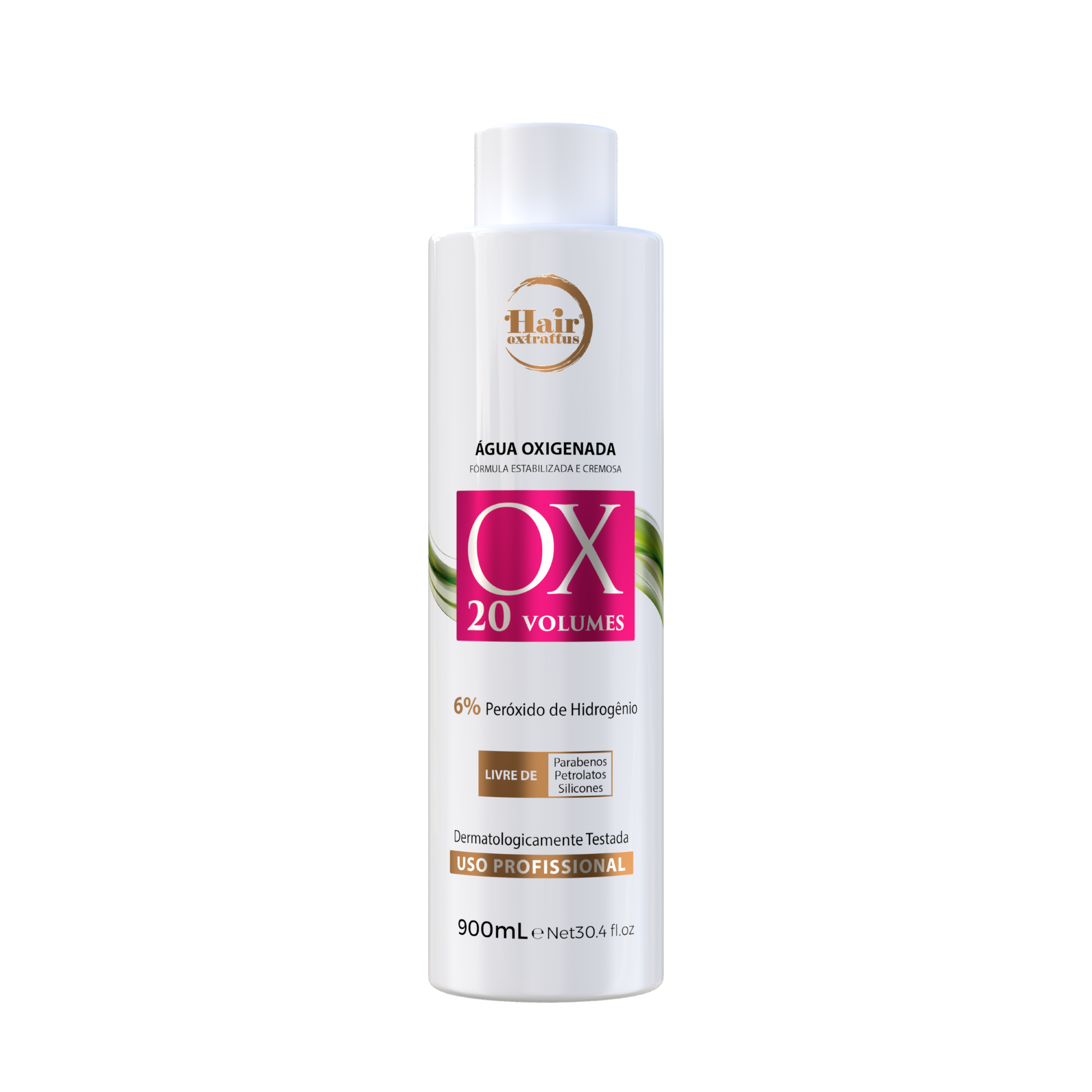 Água Oxigenada Hair Extrattus 20 Volumes 900ml