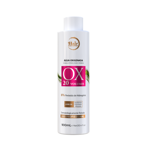 Água Oxigenada 20 Volumes 900ml - Hair Extrattus