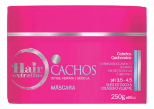 Linha Cachos Completa + Brinde Ponta Perfeita | Hair Estrattus