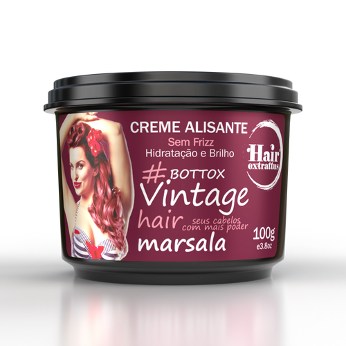 Bottox Vintage Hair Marsala 100g - Hair Extrattus