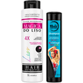 Kit Selagem Mágica do Liso 1L + Shampoo Antirresíduo - Hair Extrattus