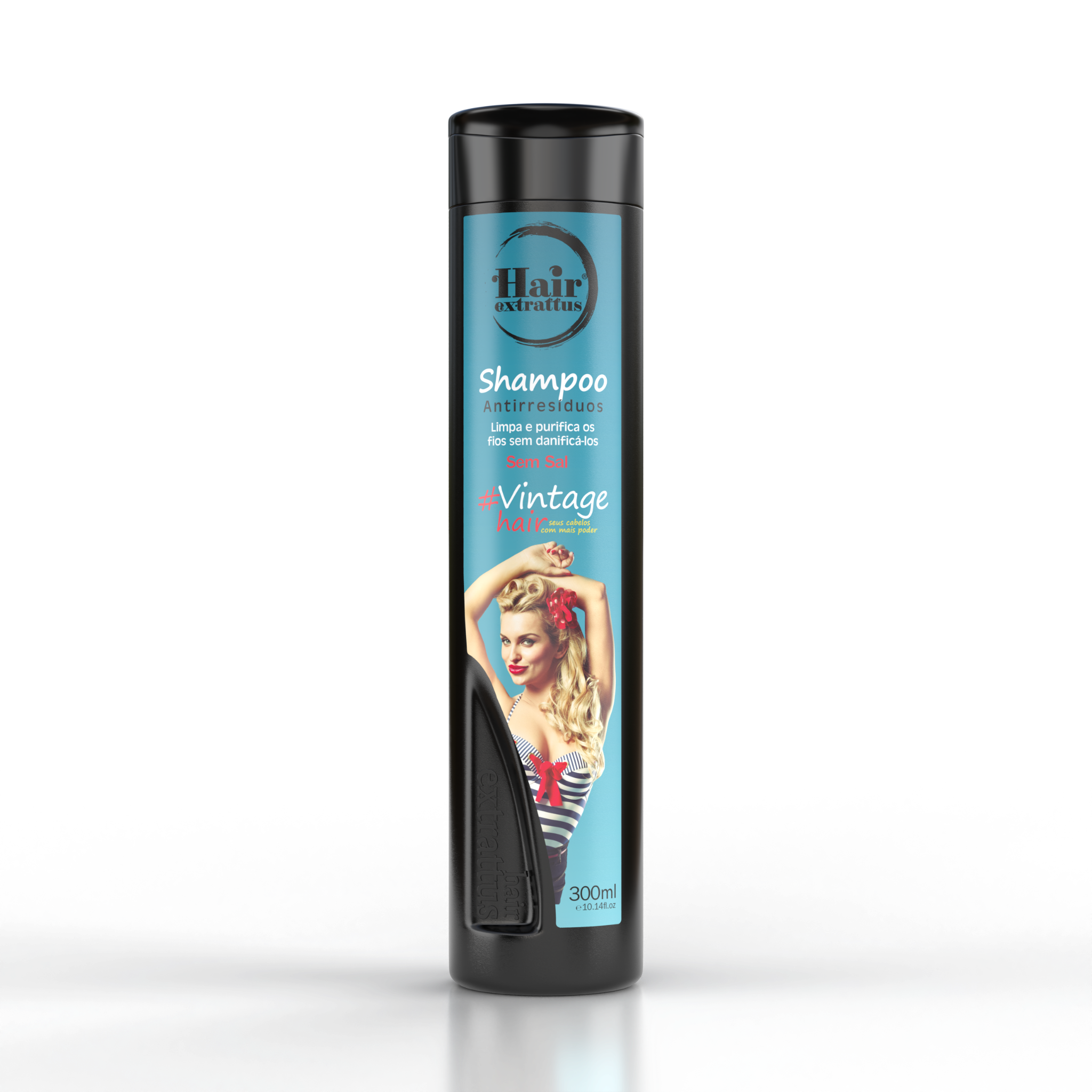 Shampoo Antirresíduos Vintage Hair 300ml | Hair Extrattus