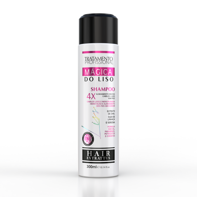 Shampoo Mágica do Liso 4X Hair Extrattus 300ml