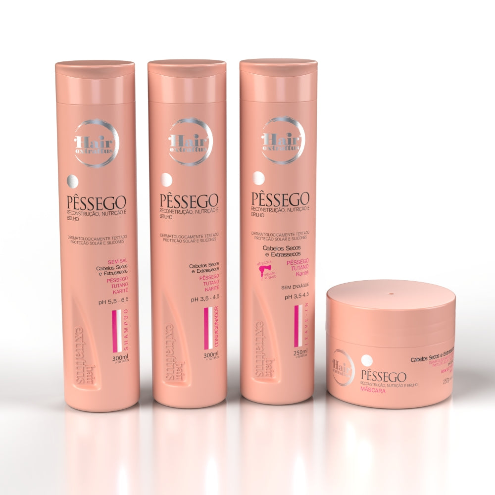 Máscara Pêssego 250g  | Hair Extrattus