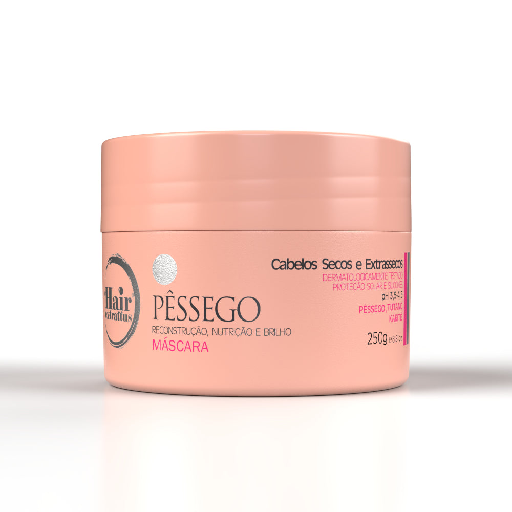 Máscara Pêssego 250g  | Hair Extrattus