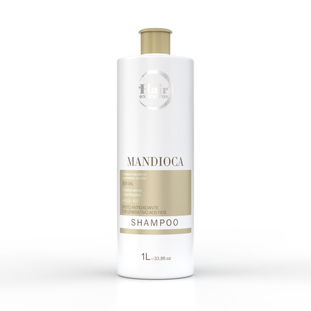 Shampoo Mandioca 1L  | Hair Extrattus