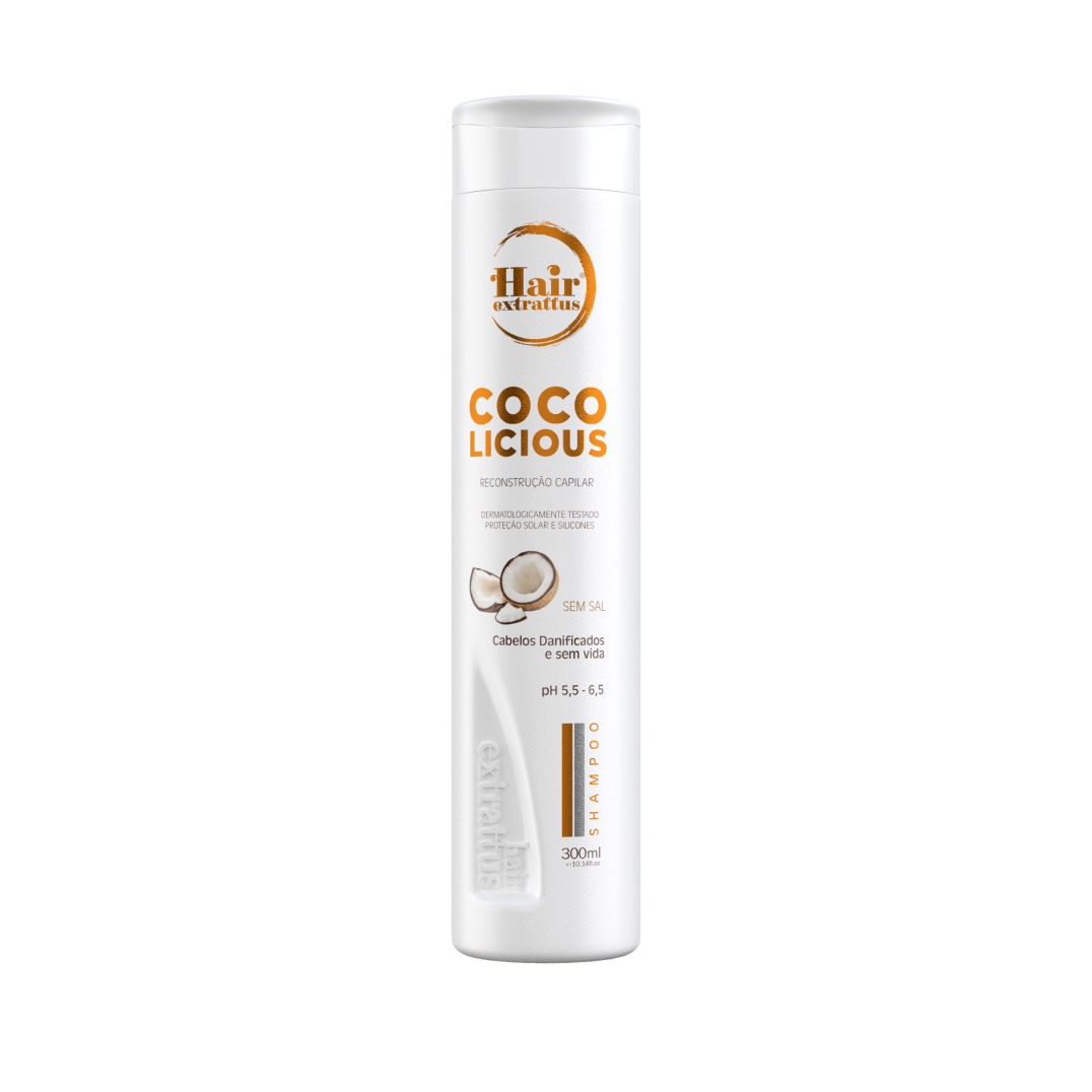 Shampoo Coco Licious 300ml | Hair Extrattus