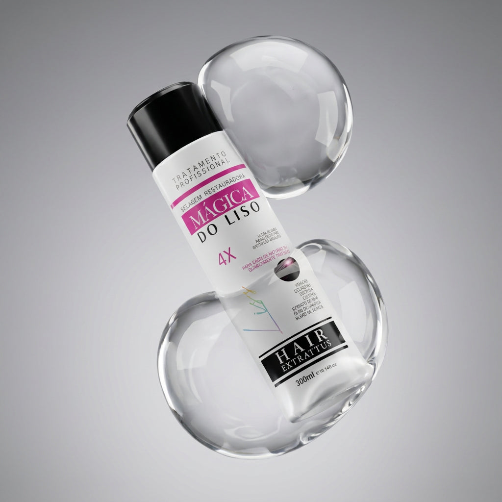 Mágica do Liso Gloss Selagem Restauradora 300ml Hair Extrattus
