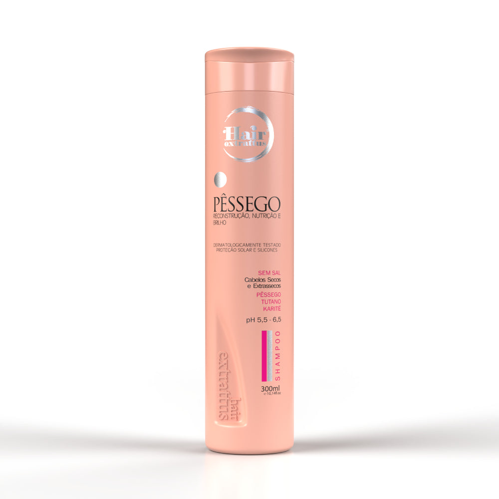 Shampoo Pêssego 300ml  | Hair Extrattus