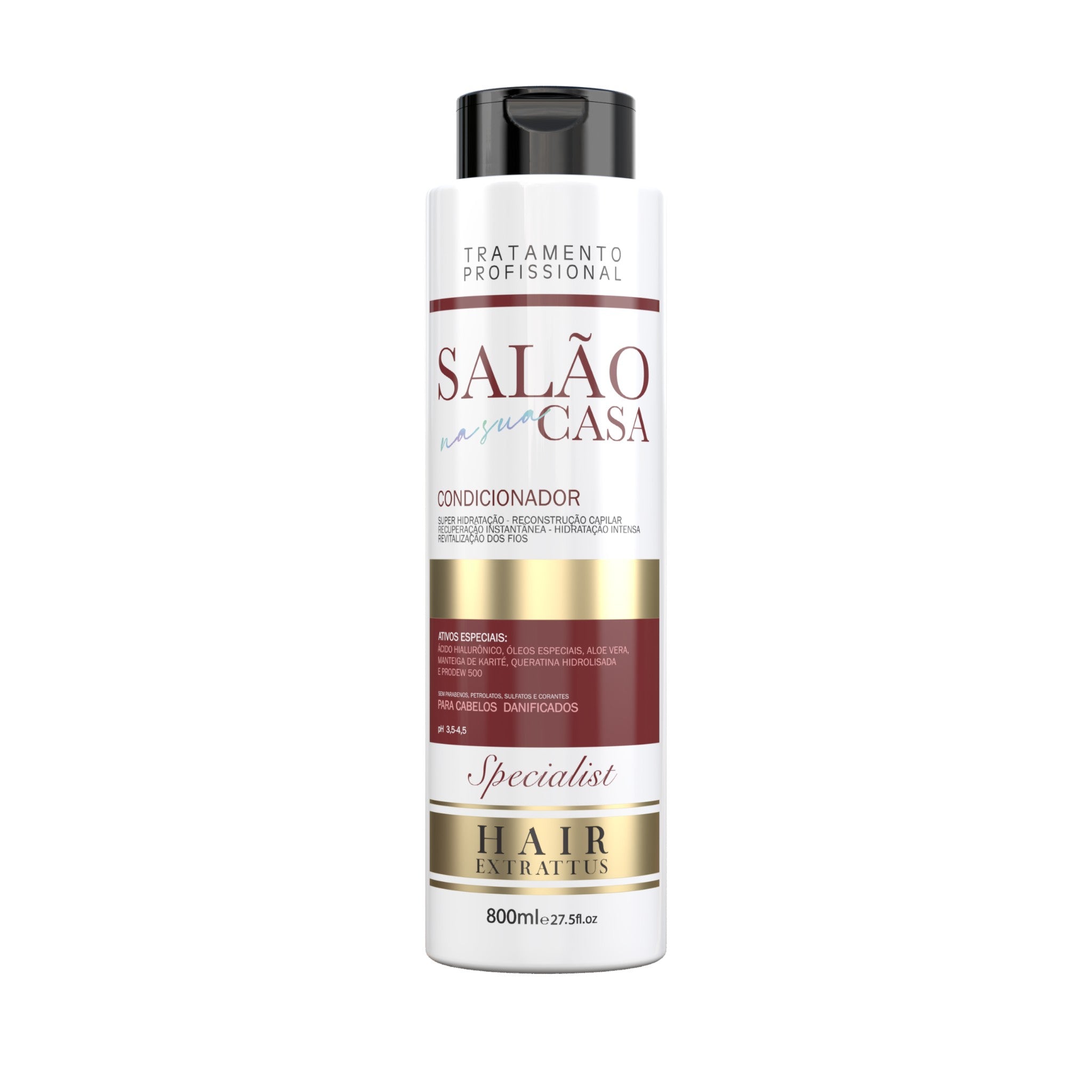 Condicionador Salão na sua casa 800ml  | Hair Extrattus