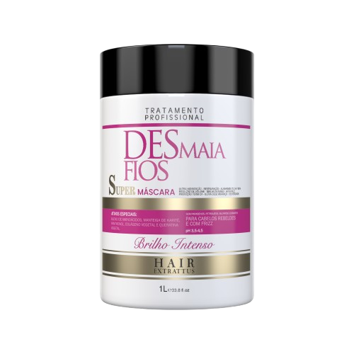 Máscara Desmaia Fios 1kg | Hair Extrattus