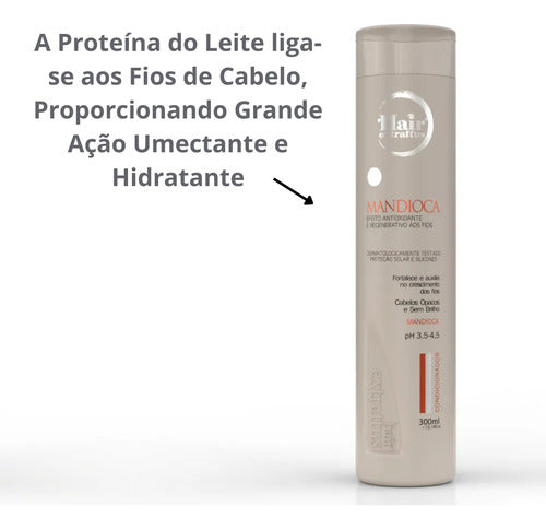 Condicionador Mandioca 300ml | Hair Extrattus