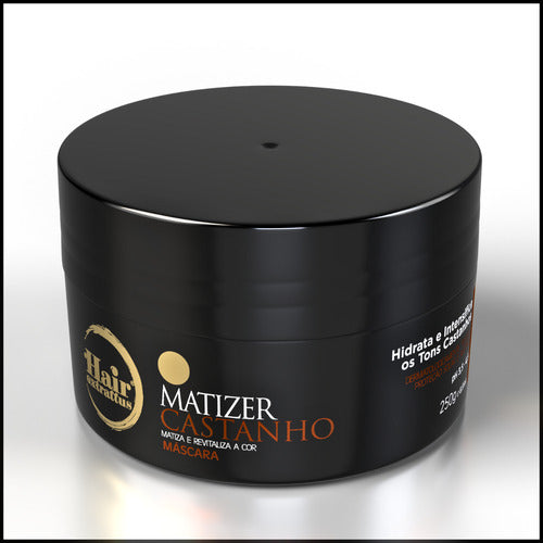 Máscara Matizer Castanho 250g | Hair Extrattus