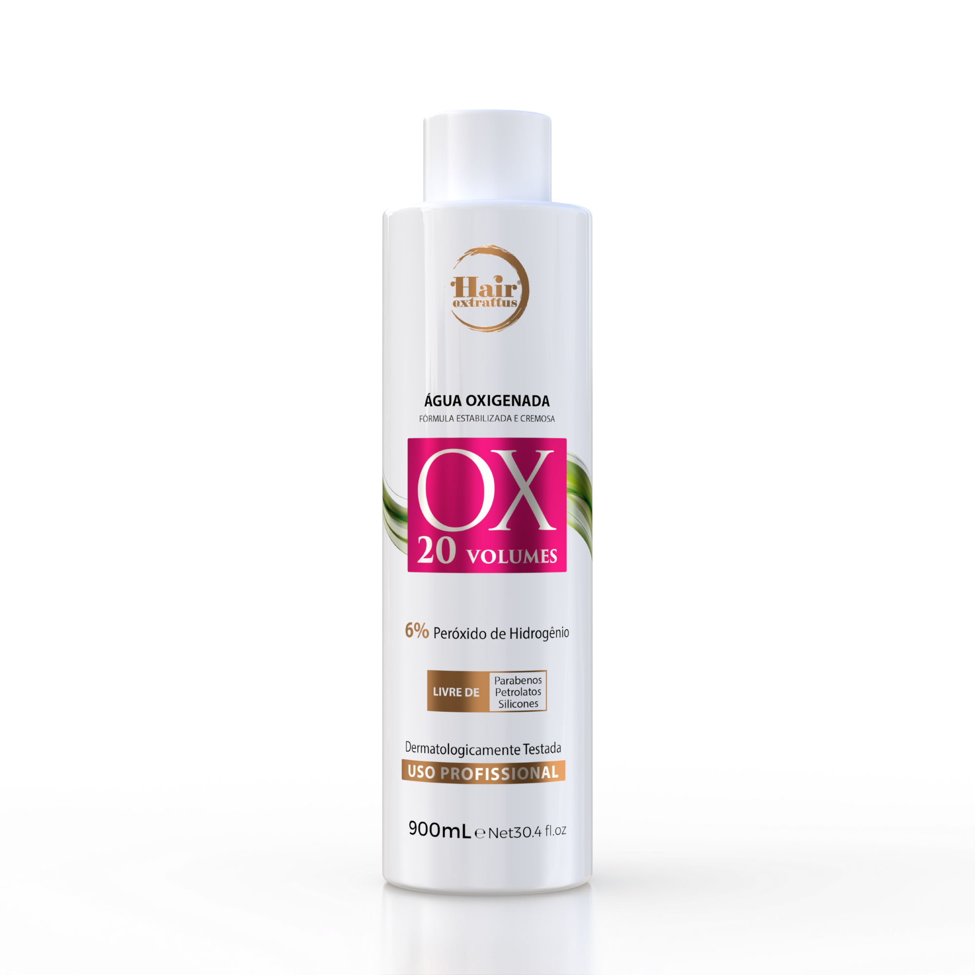 Água Oxigenada Hair Extrattus 20 Volumes 900ml