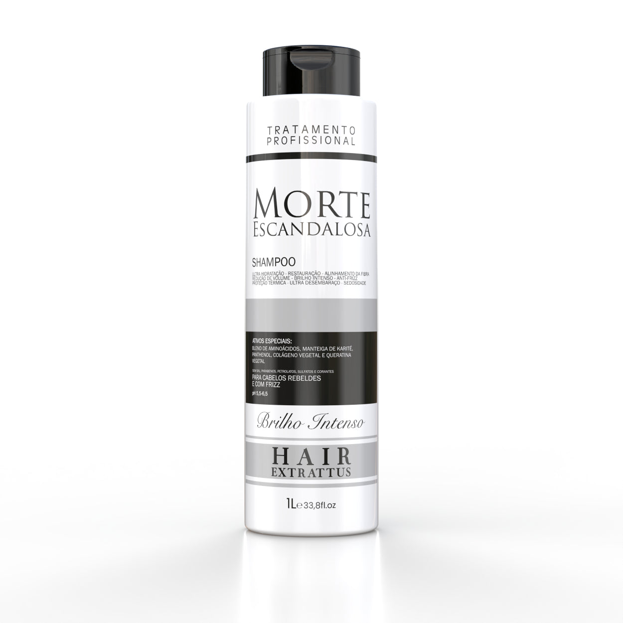 Shampoo Morte Escandalosa 1L  | Hair Extrattus
