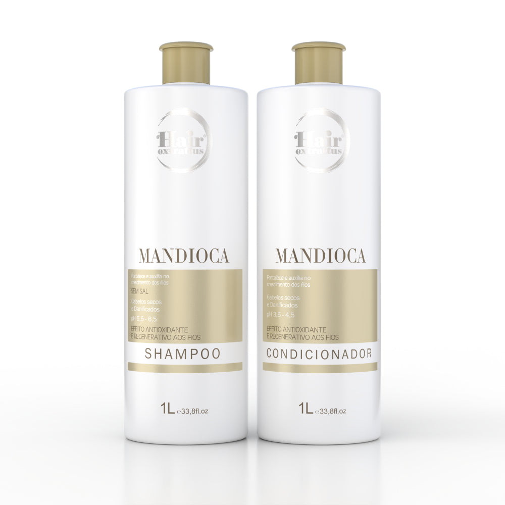 Shampoo Mandioca 1L  | Hair Extrattus