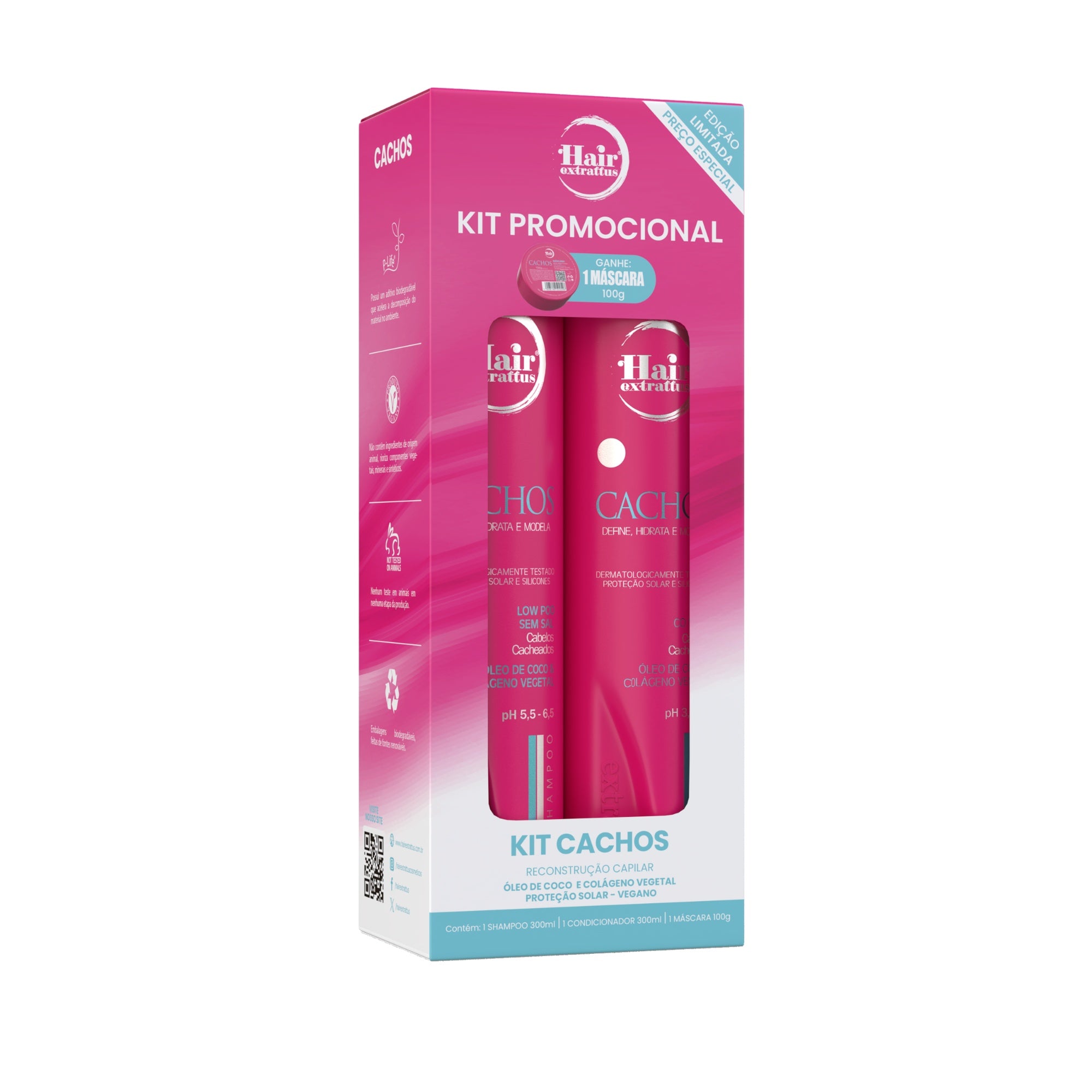 Kit Cachos Promocional | Hair Extrattus