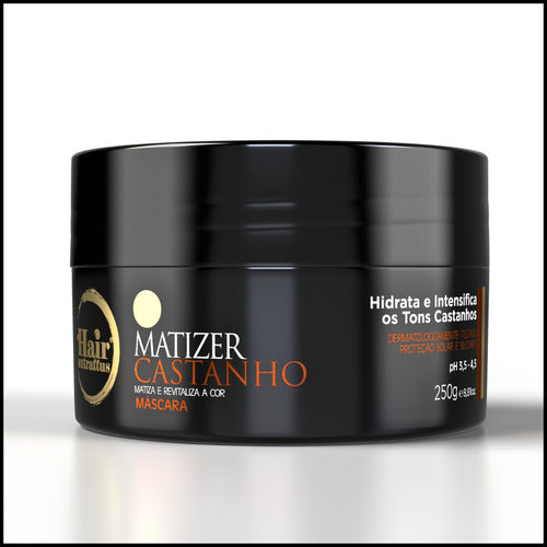 Máscara Matizer Castanho 250g | Hair Extrattus