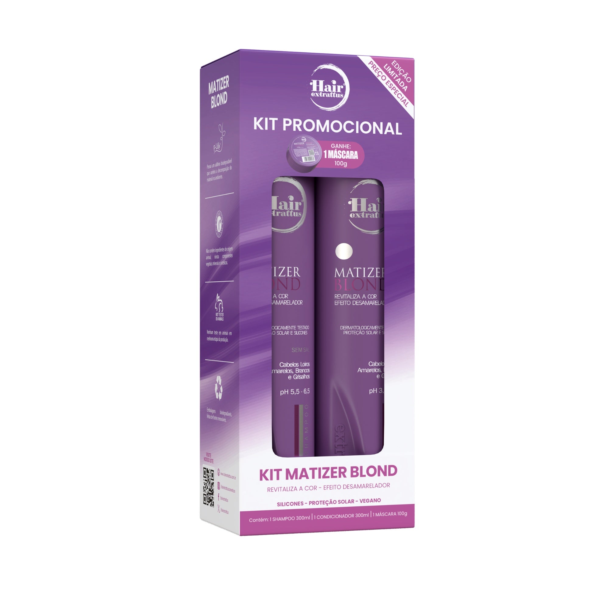 Kit Matizer Blond Promocional | Hair Extrattus