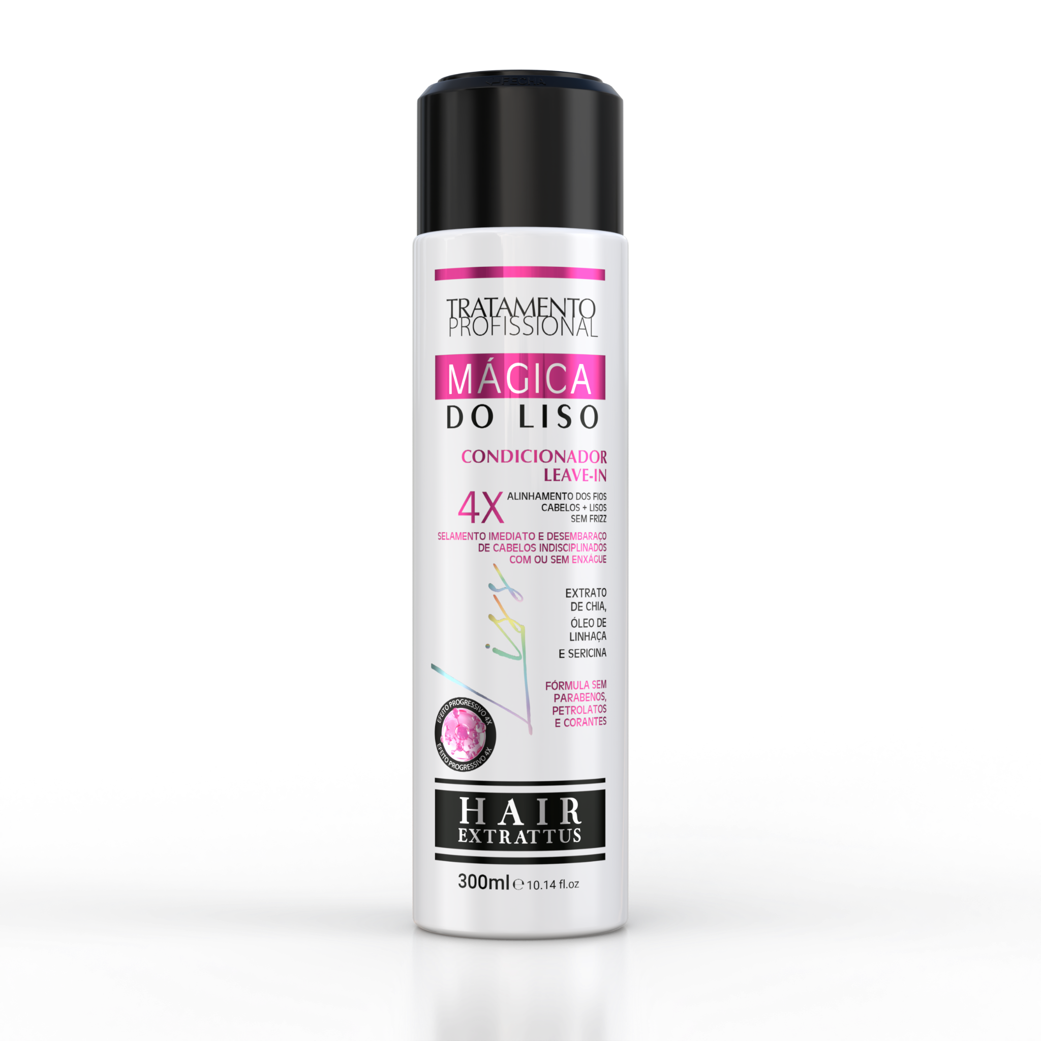 Condicionador Leave-in Mágica do Liso 300ml - Hair Extrattus