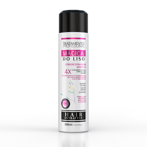 Condicionador Leave-in Mágica do Liso 300ml - Hair Extrattus