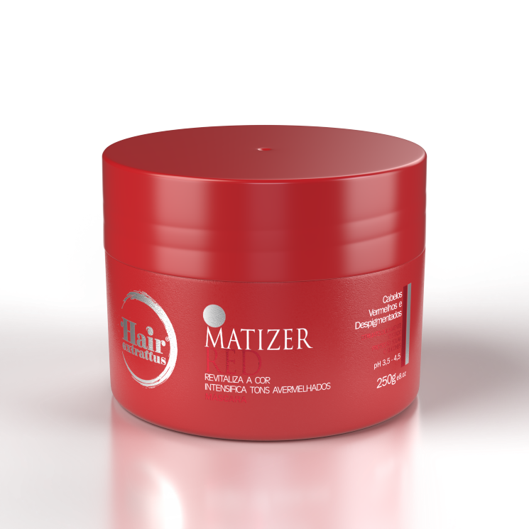 Máscara Matizer Red 250g | Hair Extrattus