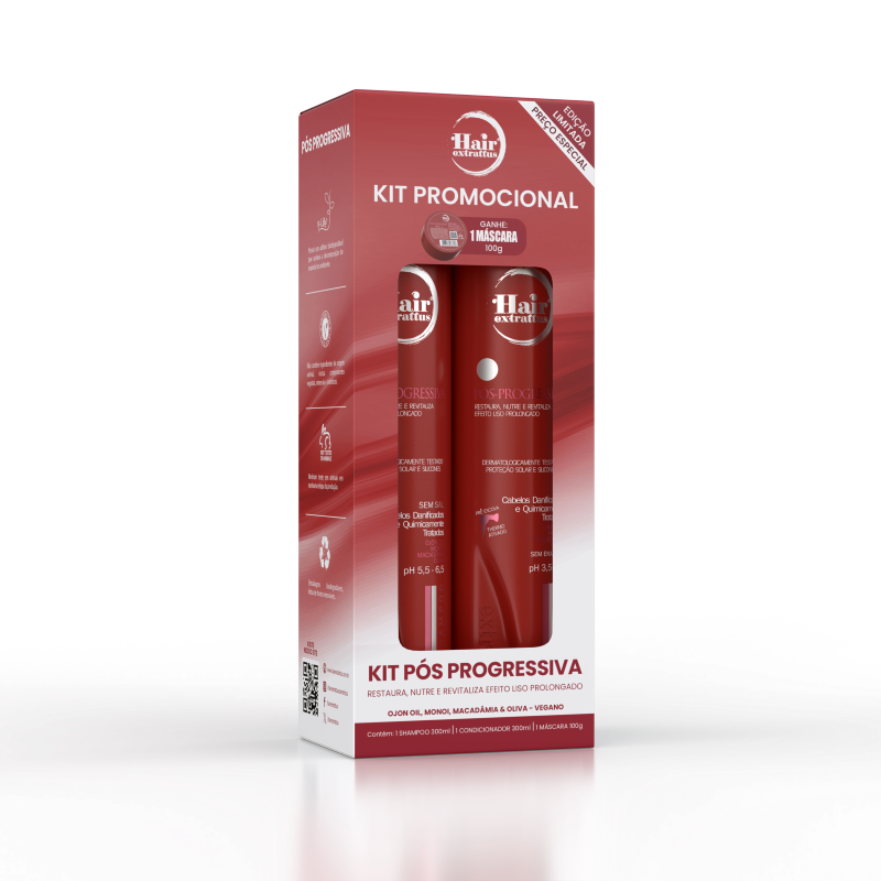 Kit Pós-progressiva | Hair Extrattus