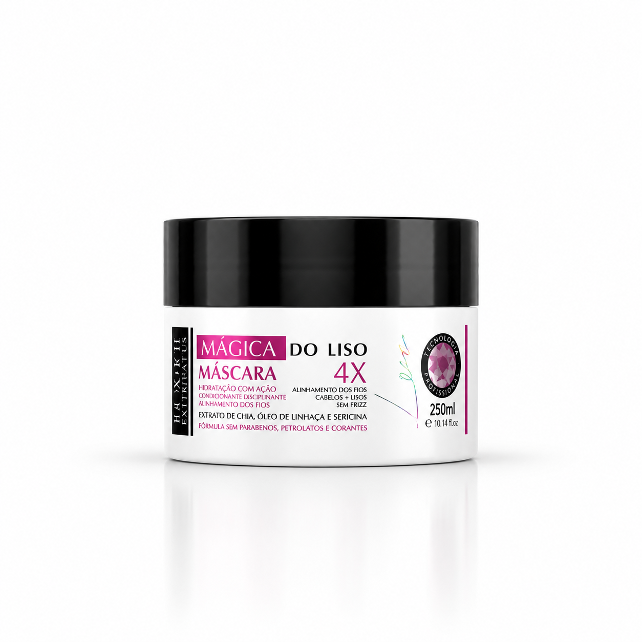 Máscara Mágica do Liso 4X Hair Extrattus 250ml