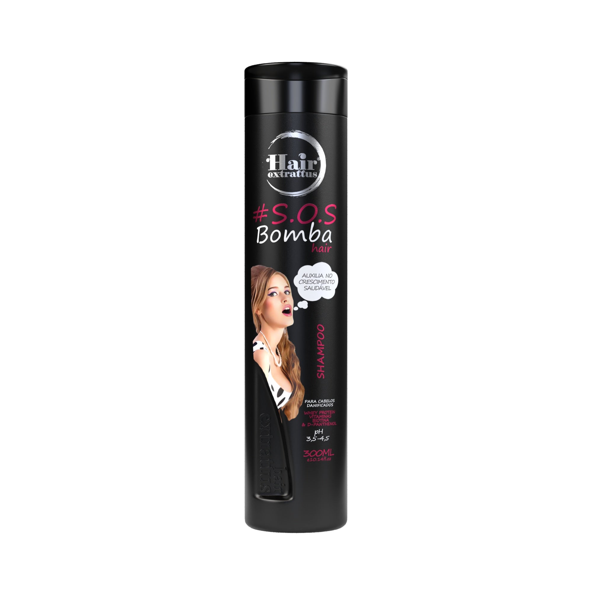 Shampoo S.o.s. Bomba 300ml | Hair Extrattus