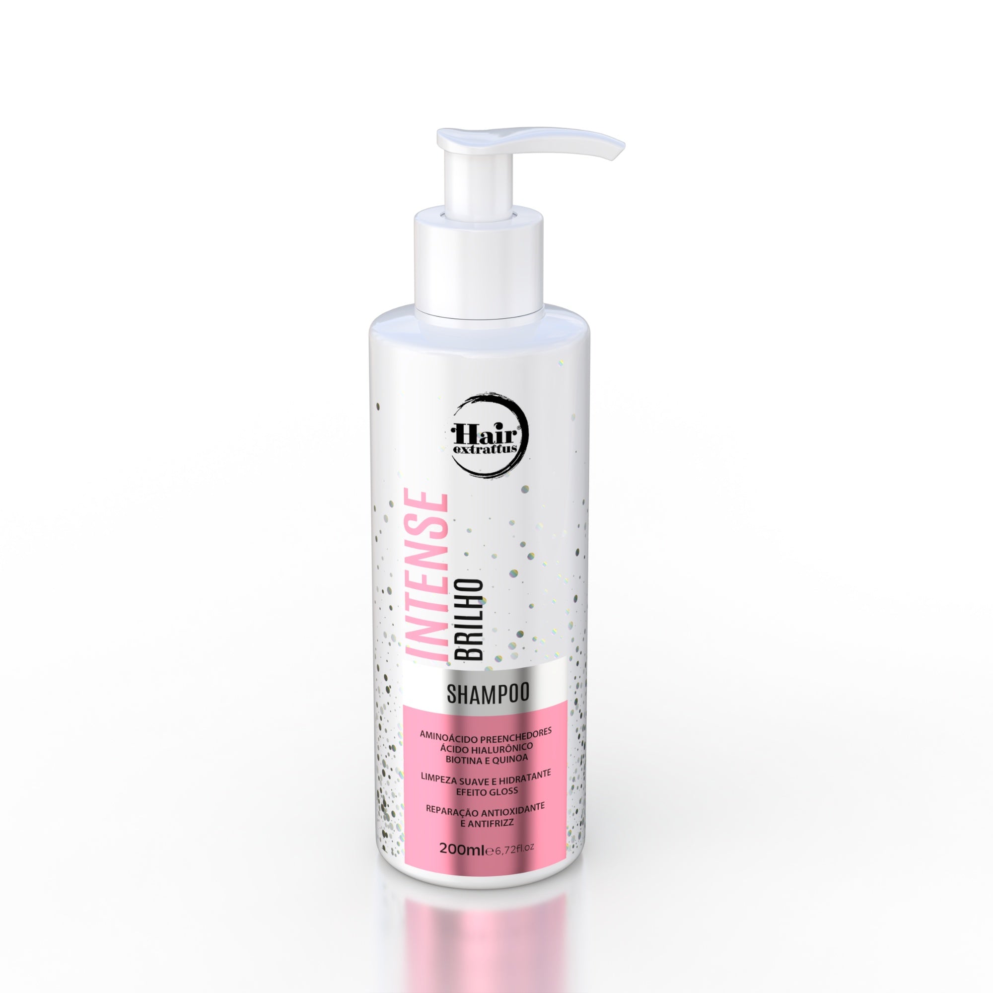 SHAMPOO INTENSE BRILHO 200ML  | Hair Extrattus