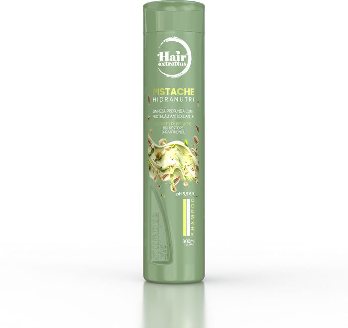 SHAMPOO PISTACHE HIDRANUTRI 300ML  | Hair Extrattus